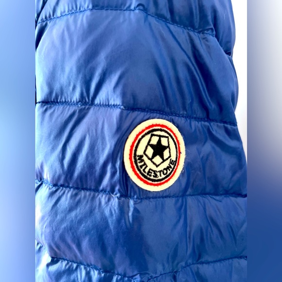 RARE Milestone (Euro) quilted jacket. “Planet Milestone” goose down coat. - Picture 3 of 6
